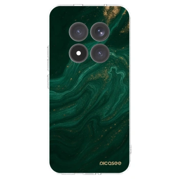 Picasee átlátszó szilikon tok az alábbi mobiltelefonokra Xiaomi Redmi Note 15 Pro+ - Green