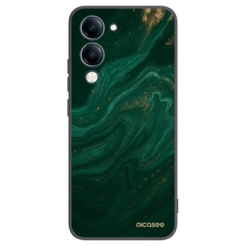 Picasee fekete szilikon tok az alábbi mobiltelefonokra Vivo Y29s 5G - Green