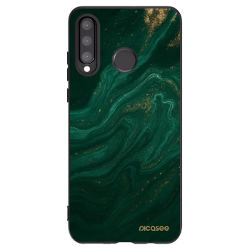 Picasee fekete szilikon tok az alábbi mobiltelefonokra Huawei P30 Lite - Green
