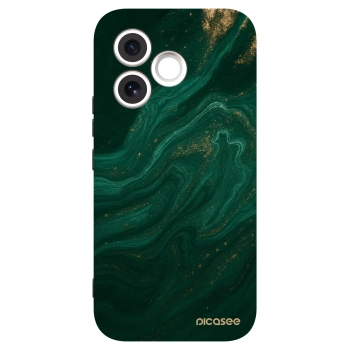 Picasee fekete szilikon tok az alábbi mobiltelefonokra Honor 600 Lite - Green