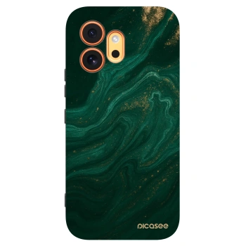 Picasee fekete szilikon tok az alábbi mobiltelefonokra Honor 600 - Green