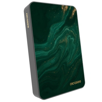 Picasee Powerbank MagSafe 10 000 mAh Szürke - Green