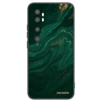 Picasee fekete szilikon tok az alábbi mobiltelefonokra Xiaomi Mi Note 10 (Pro) - Green