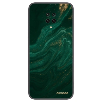 Picasee fekete szilikon tok az alábbi mobiltelefonokra Xiaomi Redmi Note 9 Pro - Green