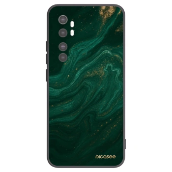Picasee fekete szilikon tok az alábbi mobiltelefonokra Xiaomi Mi Note 10 Lite - Green