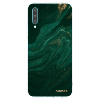 Picasee átlátszó szilikon tok az alábbi mobiltelefonokra Samsung Galaxy A30s A307F - Green