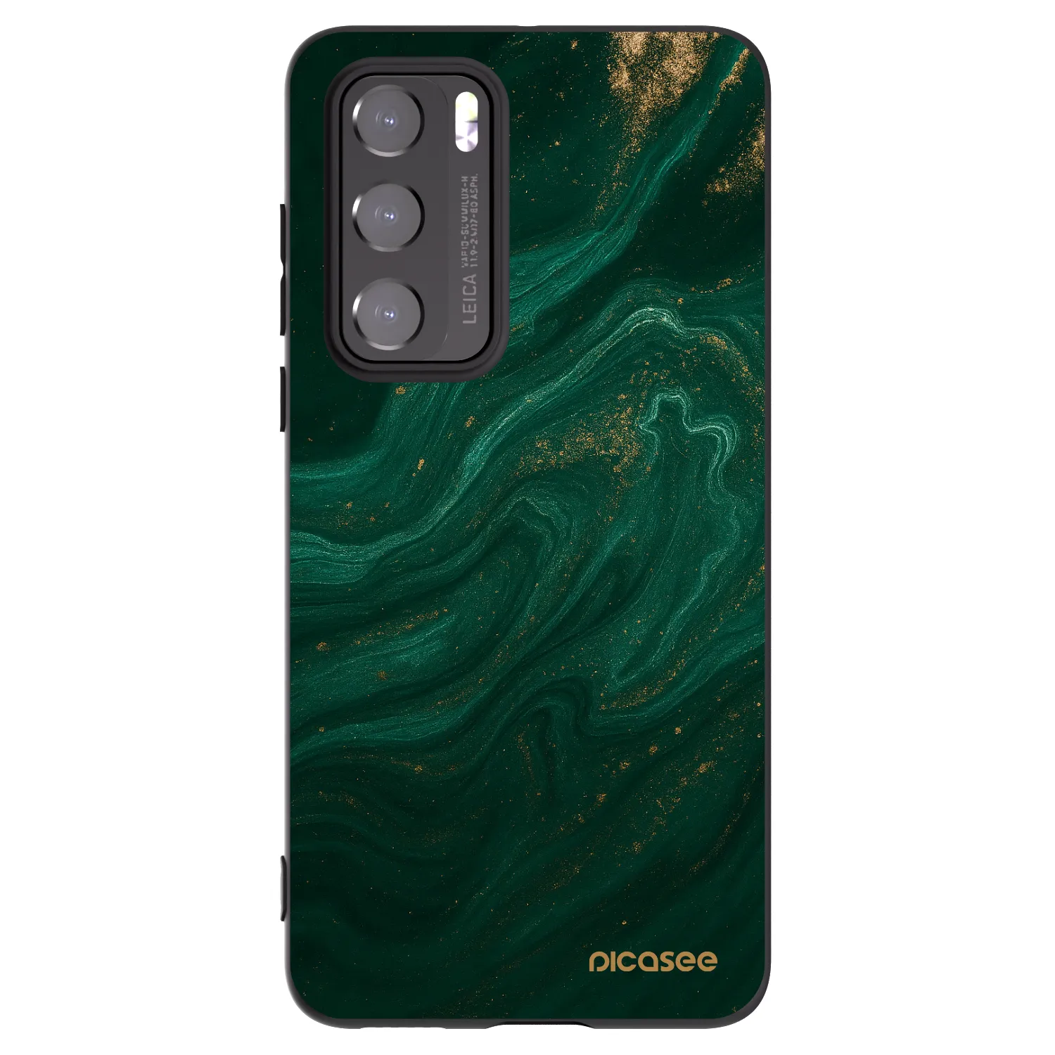 Picasee fekete szilikon tok az alábbi mobiltelefonokra Huawei P40 - Green