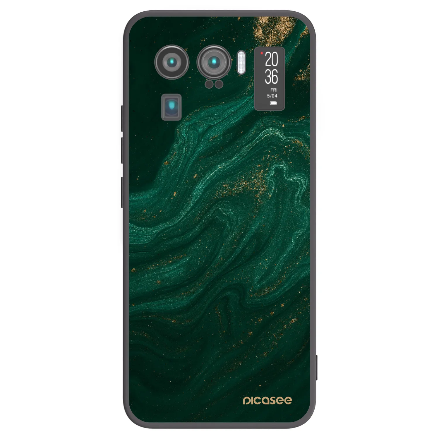 Picasee fekete szilikon tok az alábbi mobiltelefonokra Xiaomi Mi 11 Ultra - Green