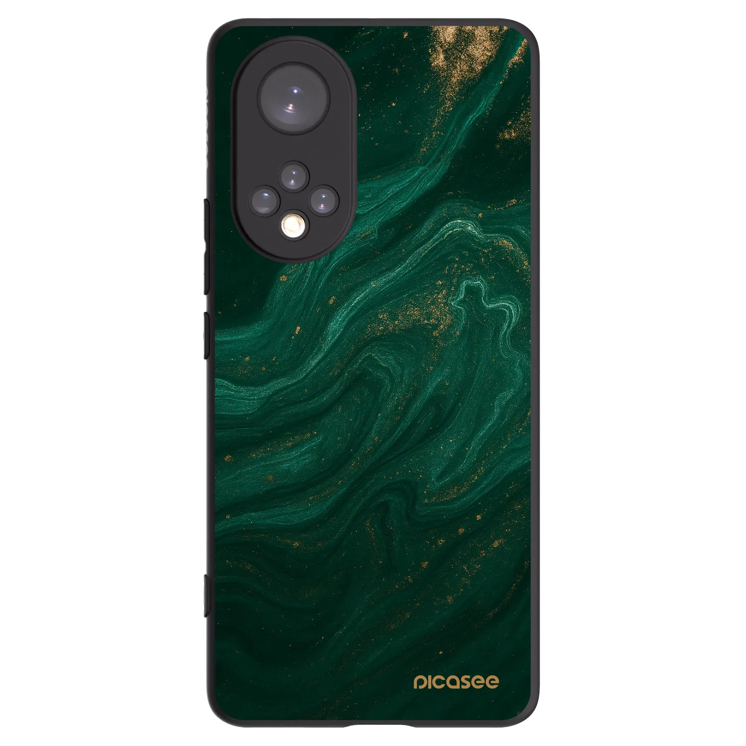 Picasee fekete szilikon tok az alábbi mobiltelefonokra Huawei Nova 9 - Green
