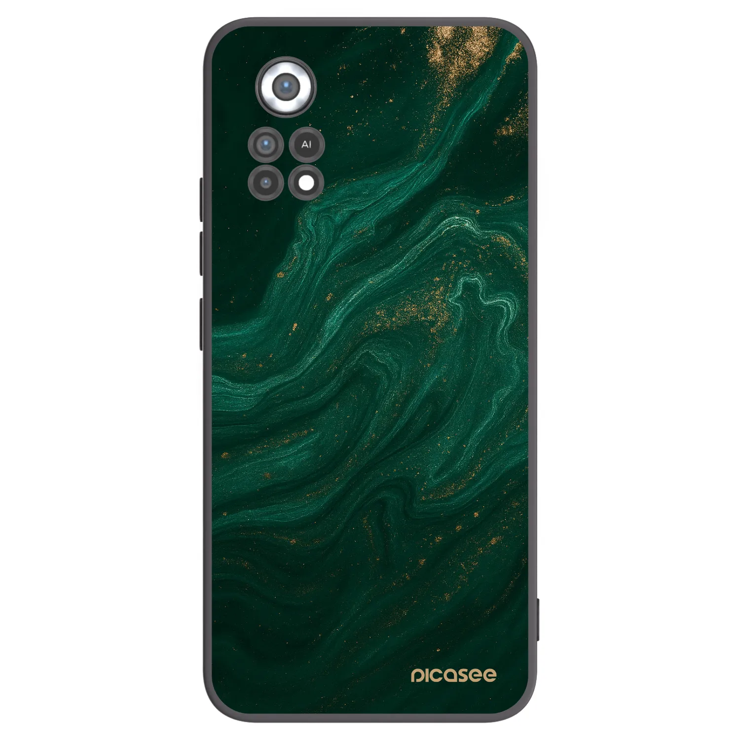 Picasee fekete szilikon tok az alábbi mobiltelefonokra Xiaomi Poco X4 Pro 5G - Green