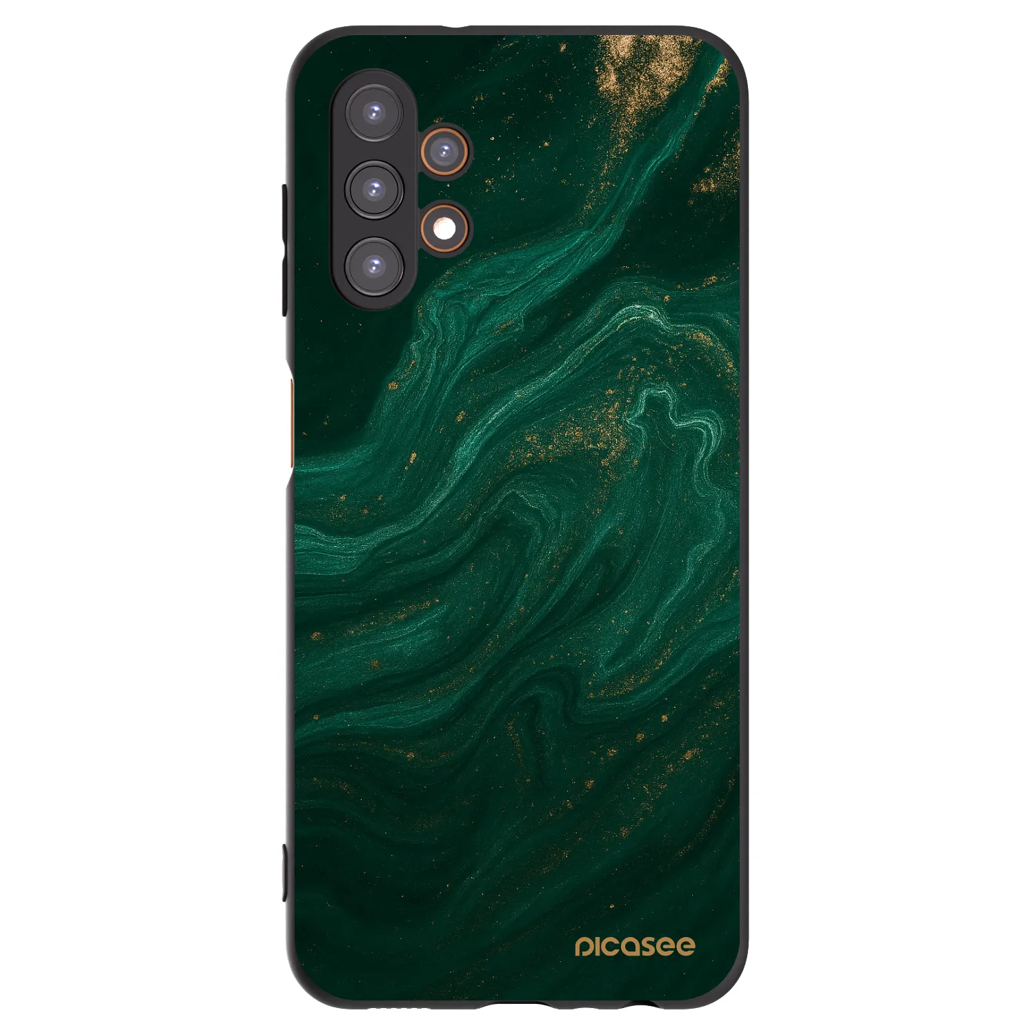 Picasee fekete szilikon tok az alábbi mobiltelefonokra Samsung Galaxy A13 4G A135 - Green