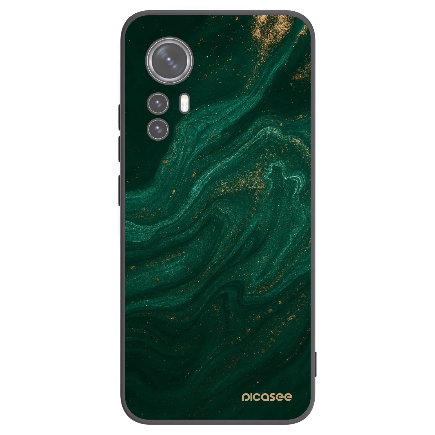 Picasee fekete szilikon tok az alábbi mobiltelefonokra Xiaomi 12X - Green