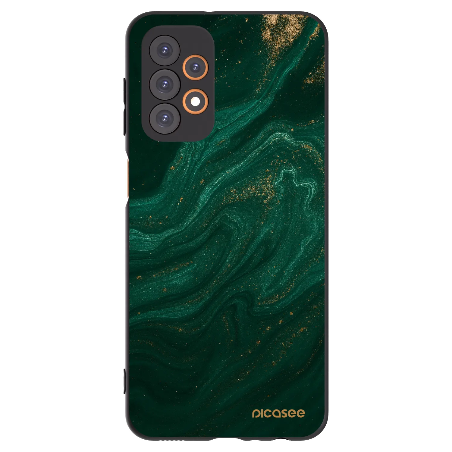 Picasee fekete szilikon tok az alábbi mobiltelefonokra Samsung Galaxy A23 A235F 4G - Green