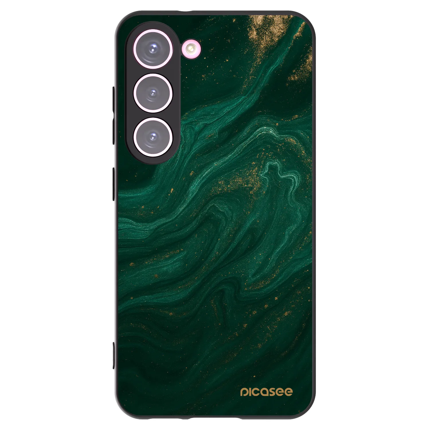 Picasee fekete szilikon tok az alábbi mobiltelefonokra Samsung Galaxy S23 5G - Green