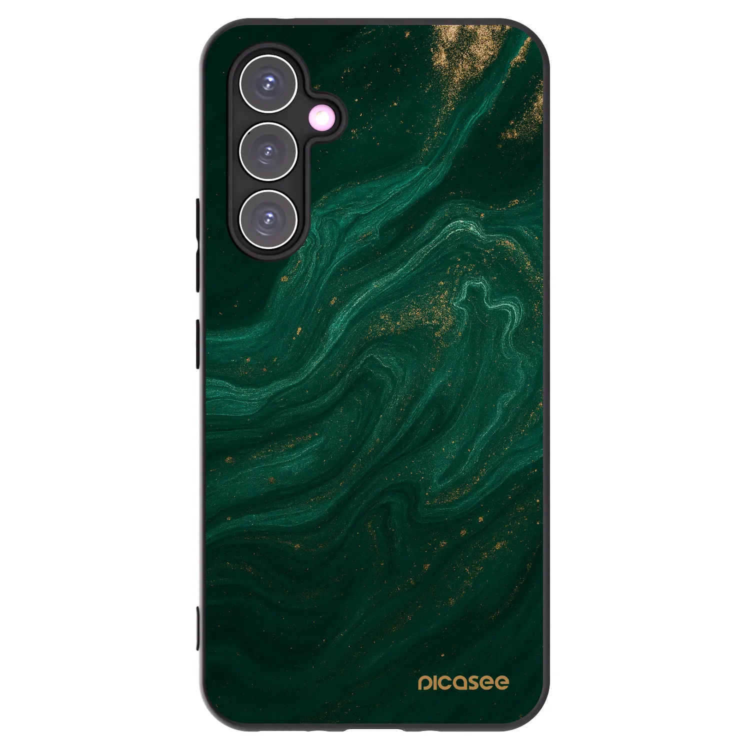 Picasee fekete szilikon tok az alábbi mobiltelefonokra Samsung Galaxy A54 5G A546B - Green