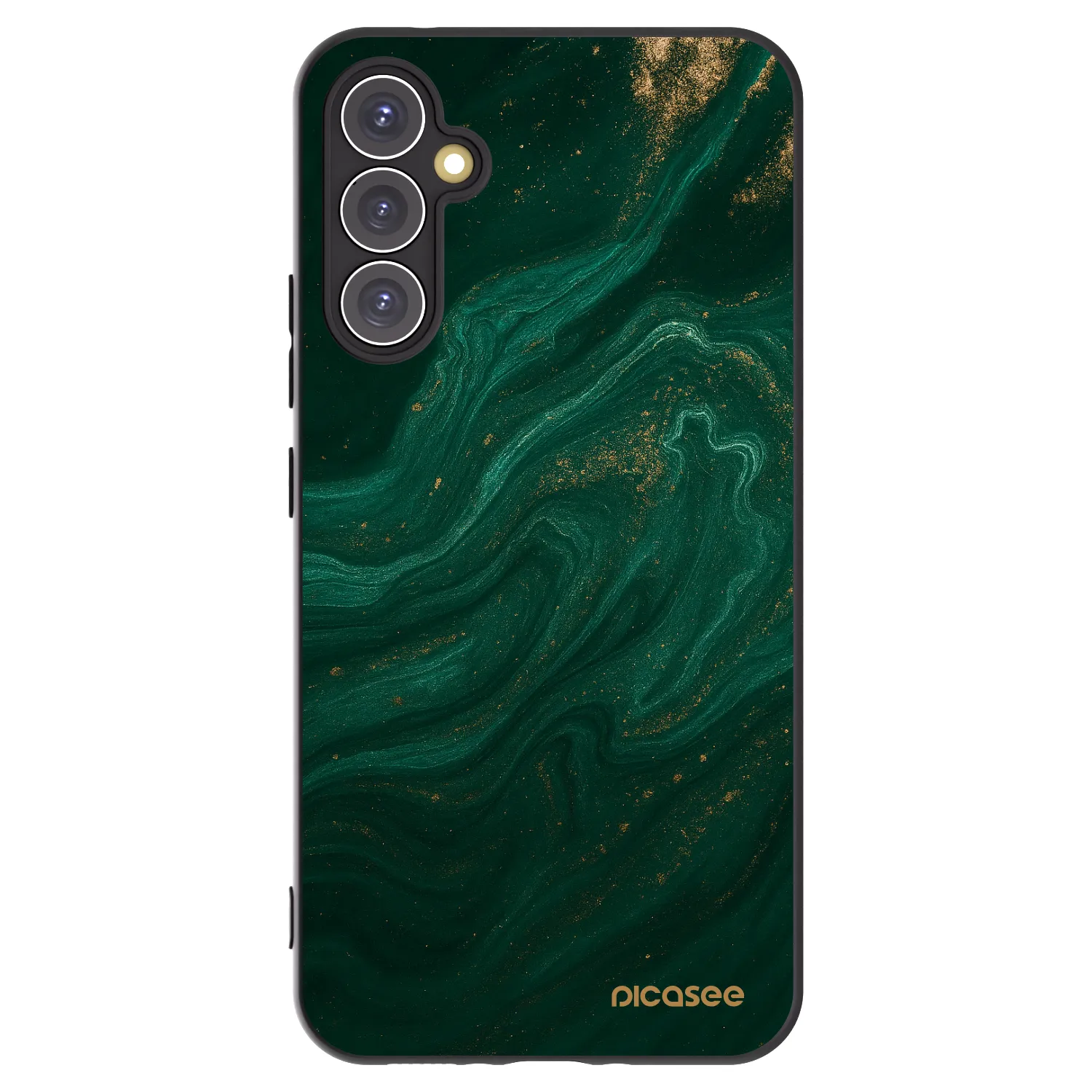 Picasee fekete szilikon tok az alábbi mobiltelefonokra Samsung Galaxy A34 5G A346B - Green