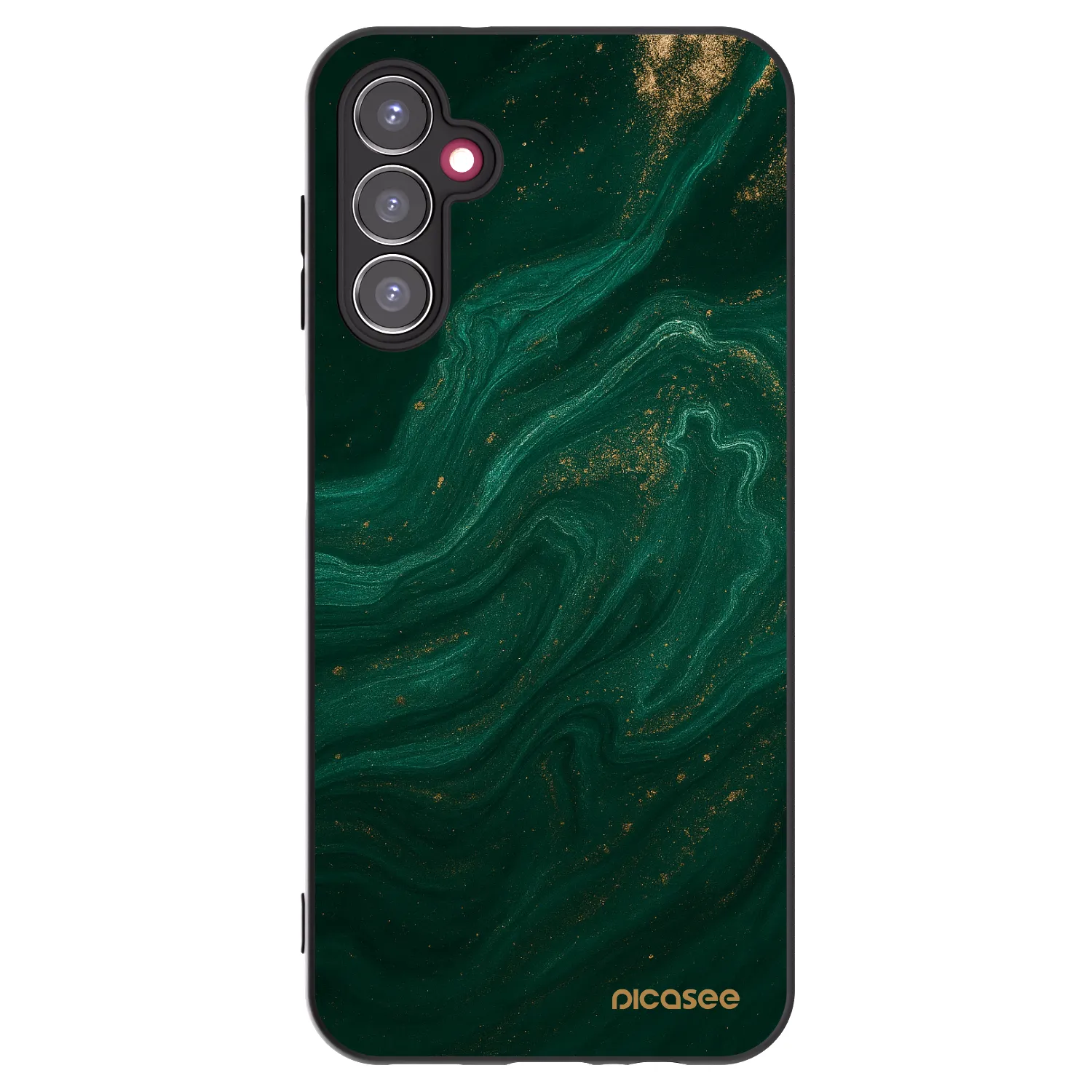 Picasee fekete szilikon tok az alábbi mobiltelefonokra Samsung Galaxy A14 5G A146P - Green