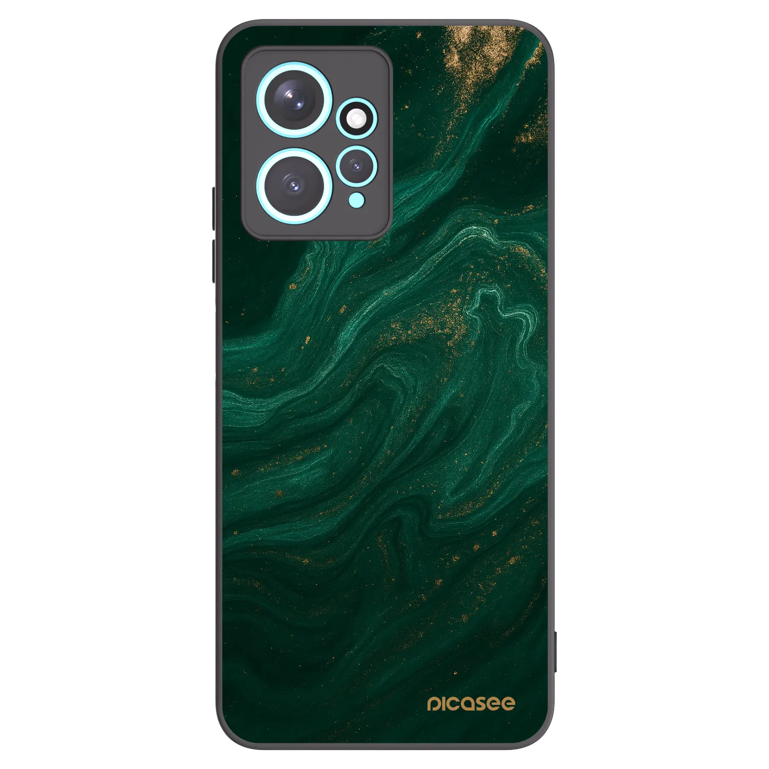 Picasee fekete szilikon tok az alábbi mobiltelefonokra Xiaomi Redmi Note 12 4G - Green