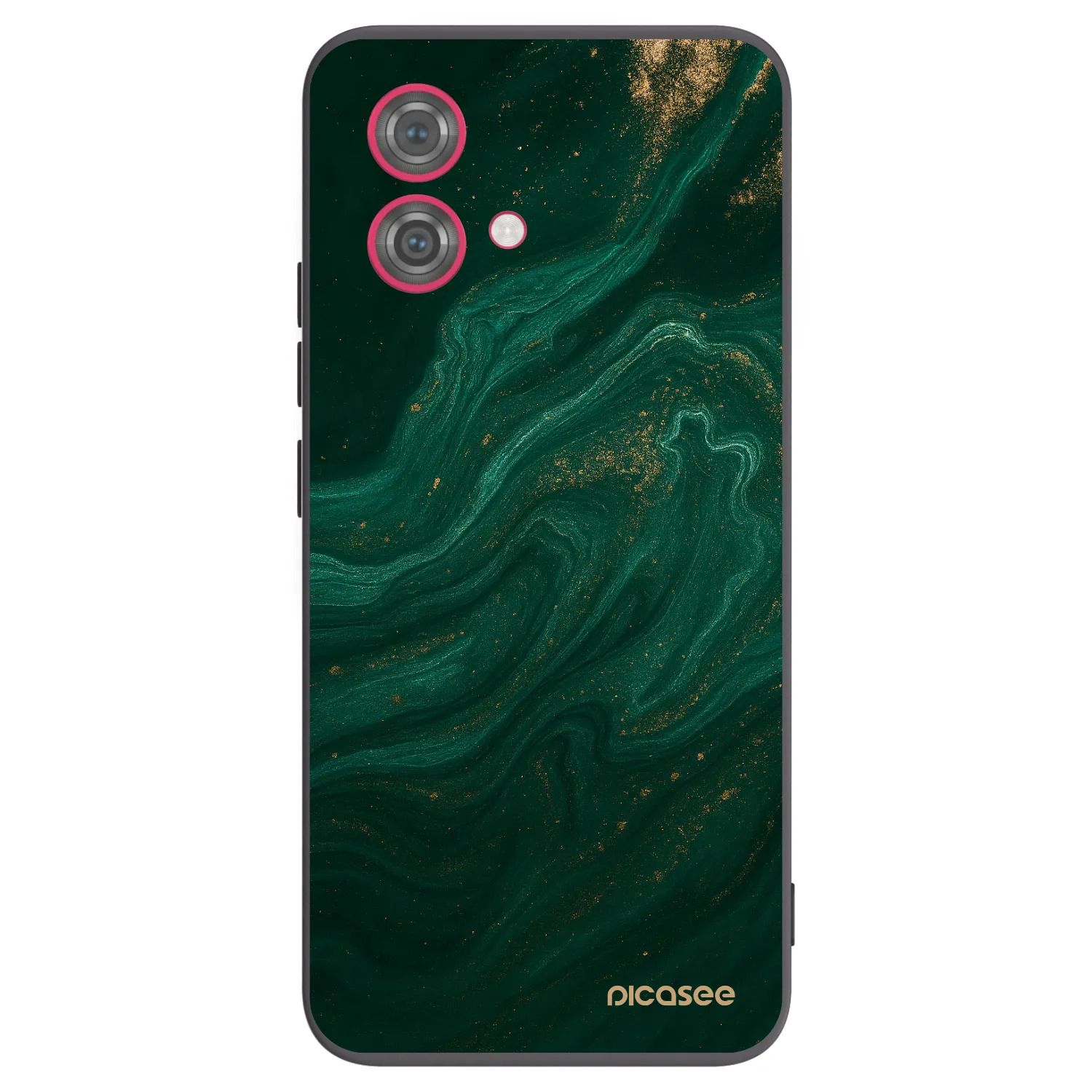 Picasee fekete szilikon tok az alábbi mobiltelefonokra Motorola Moto G84 5G - Green