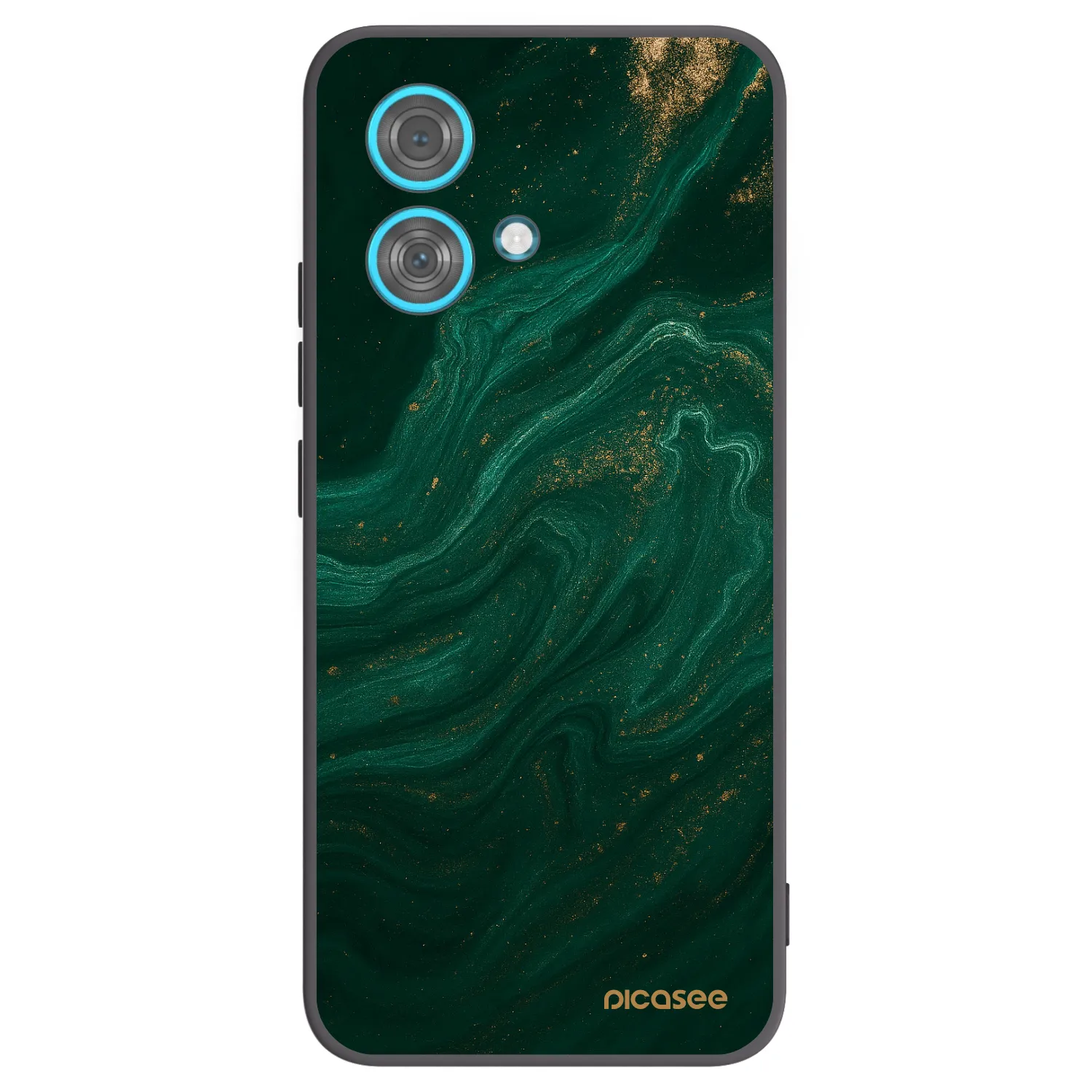 Picasee fekete szilikon tok az alábbi mobiltelefonokra Motorola Edge 40 Neo - Green