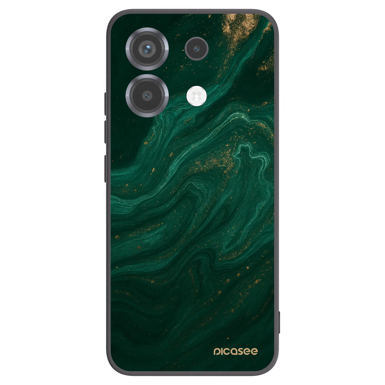 Picasee fekete szilikon tok az alábbi mobiltelefonokra Xiaomi Poco X6 - Green