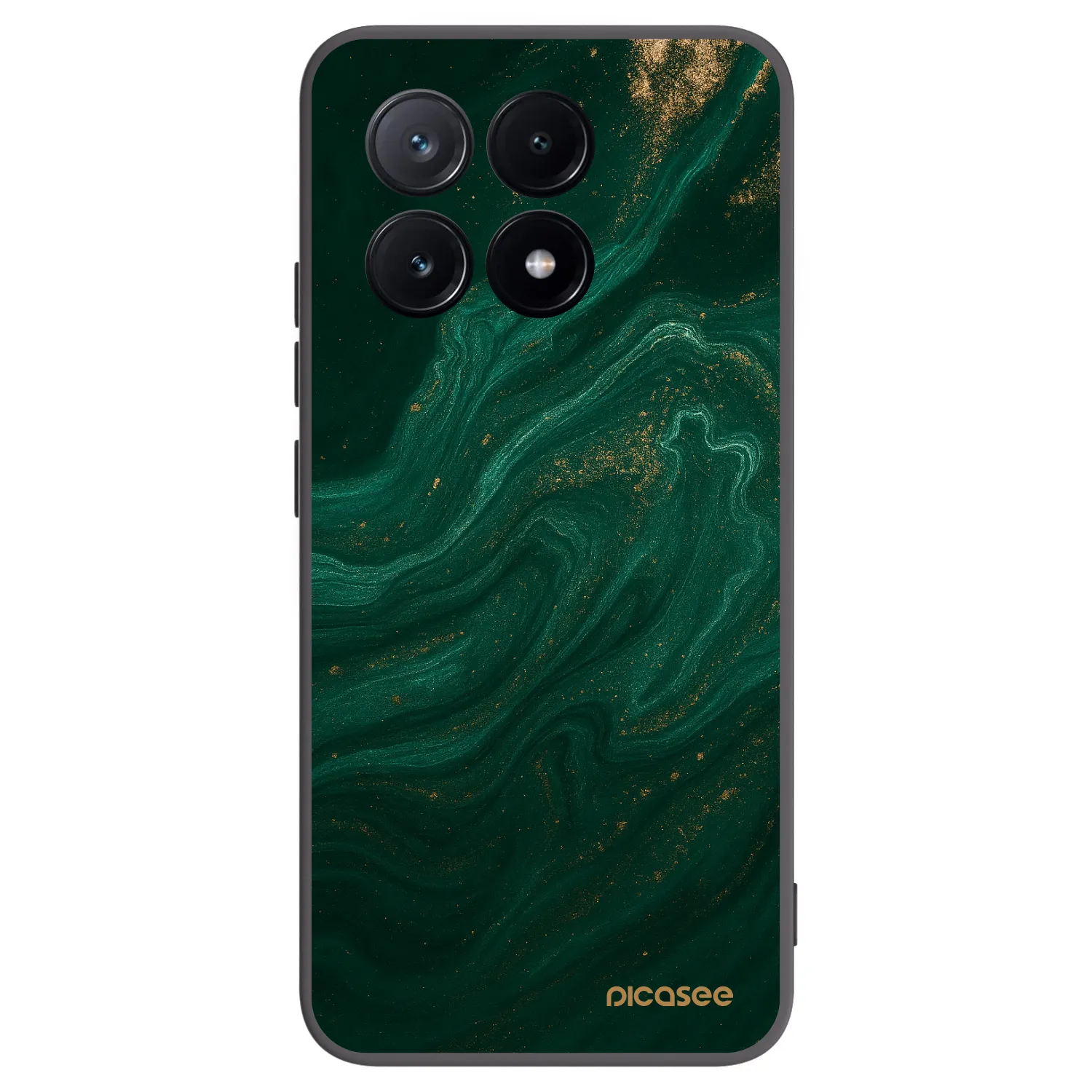 Picasee fekete szilikon tok az alábbi mobiltelefonokra Xiaomi Poco X6 Pro - Green