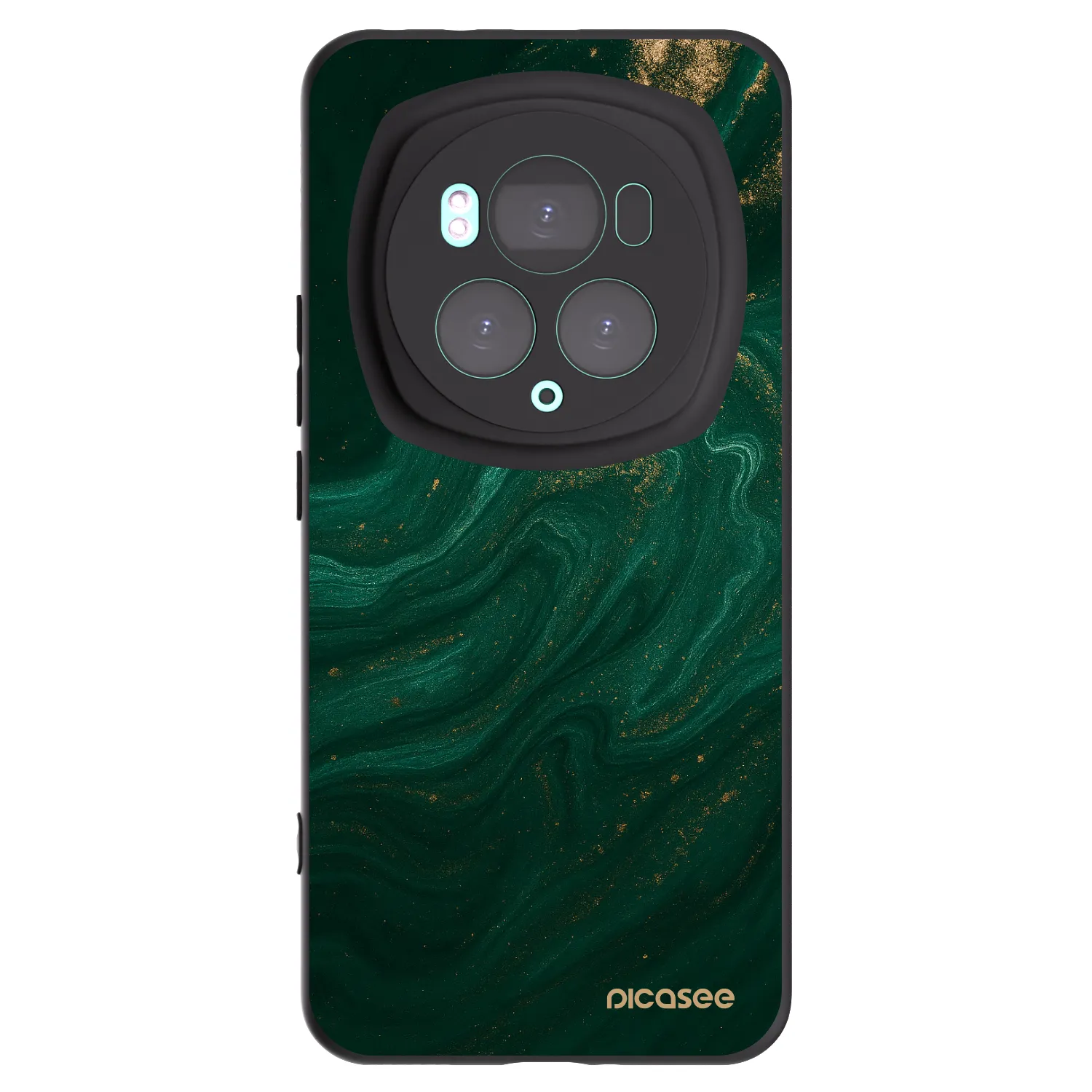 Picasee fekete szilikon tok az alábbi mobiltelefonokra Honor Magic6 Pro - Green
