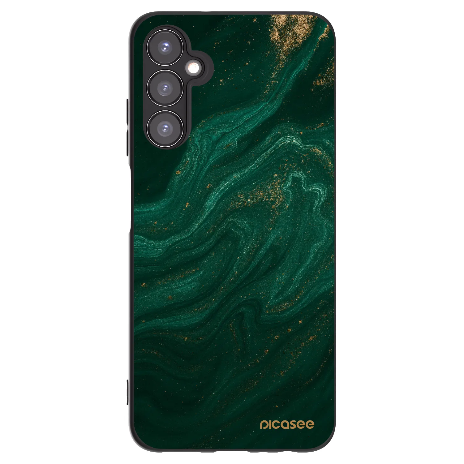 Picasee fekete szilikon tok az alábbi mobiltelefonokra Samsung Galaxy A05s A057G - Green