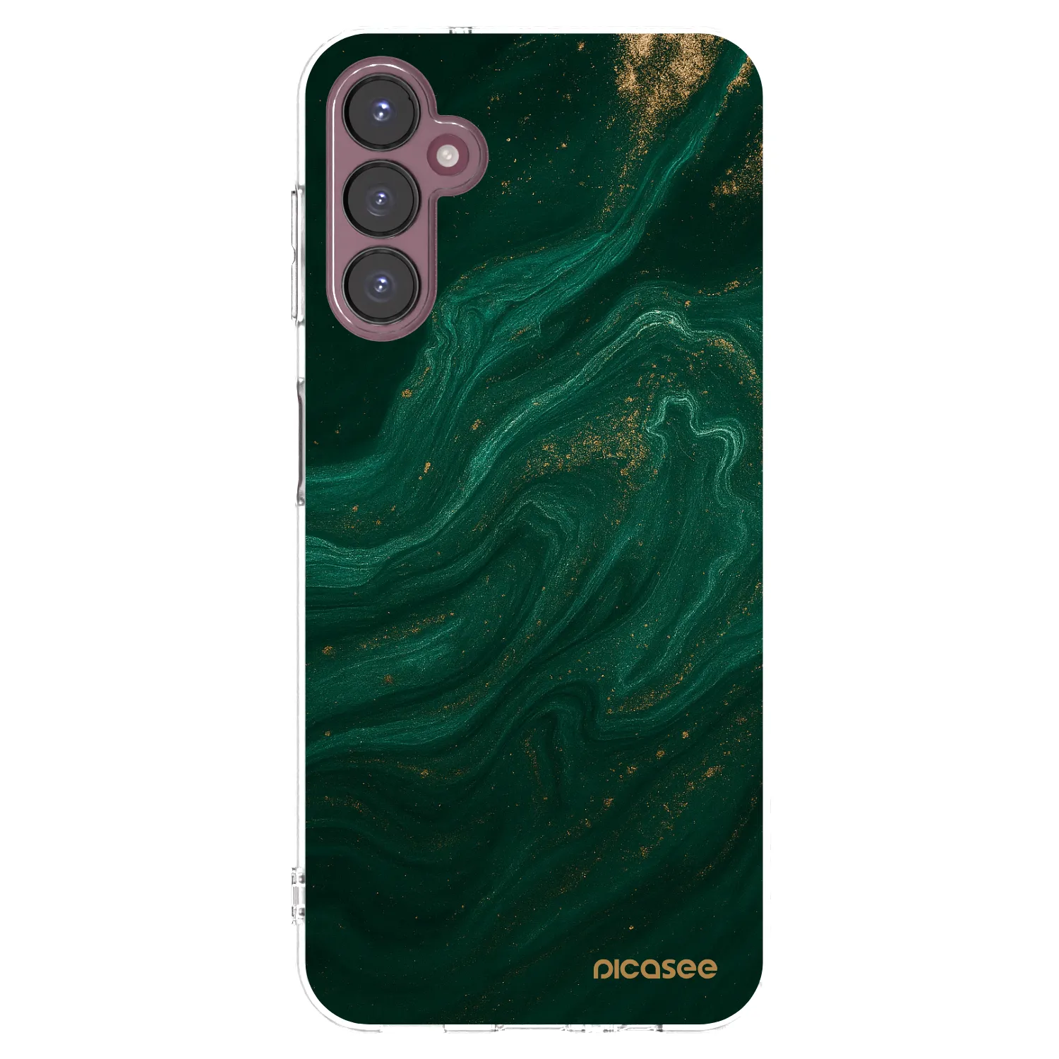 Picasee átlátszó szilikon tok az alábbi mobiltelefonokra Samsung Galaxy A05s A057G - Green