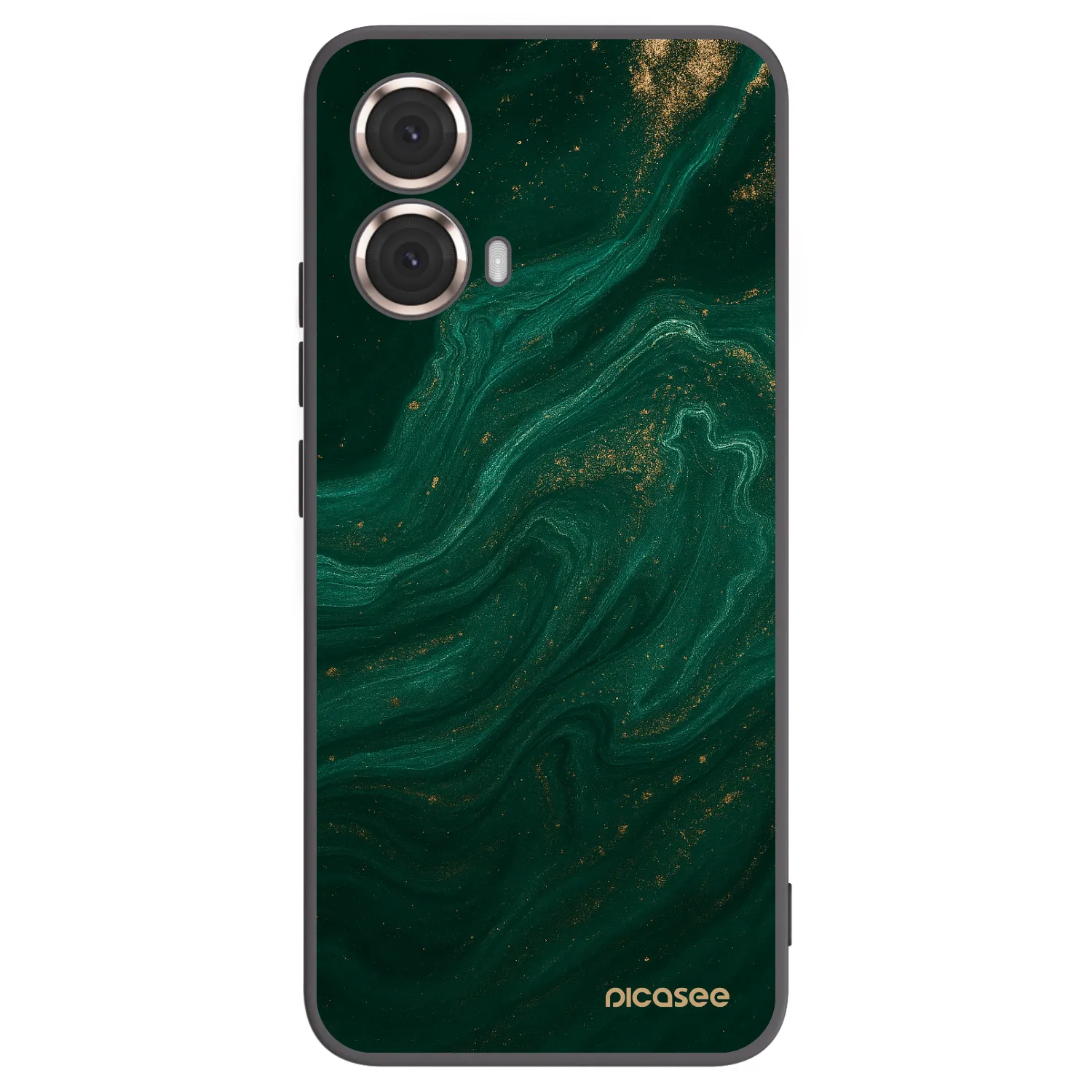 Picasee fekete szilikon tok az alábbi mobiltelefonokra Motorola Moto G85 - Green