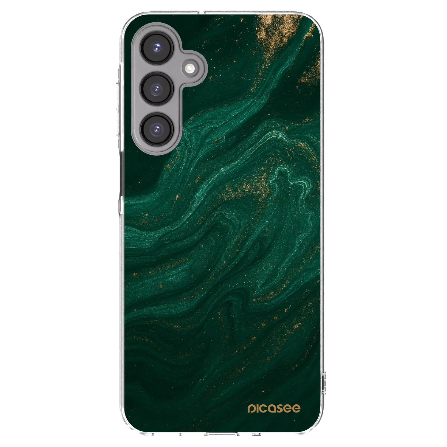 Picasee átlátszó szilikon tok az alábbi mobiltelefonokra Samsung Galaxy A16 5G - Green