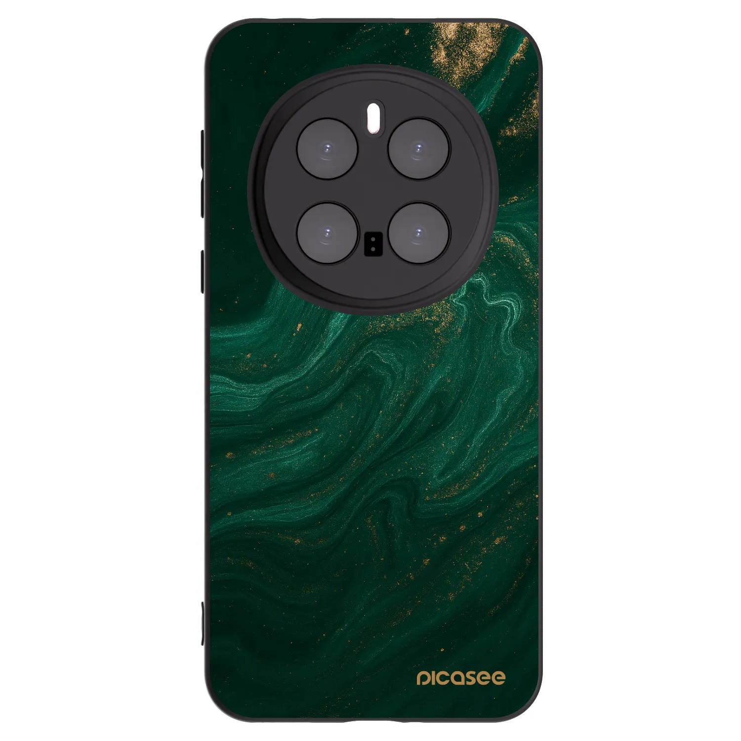 Picasee fekete szilikon tok az alábbi mobiltelefonokra Honor Magic7 Pro 5G - Green