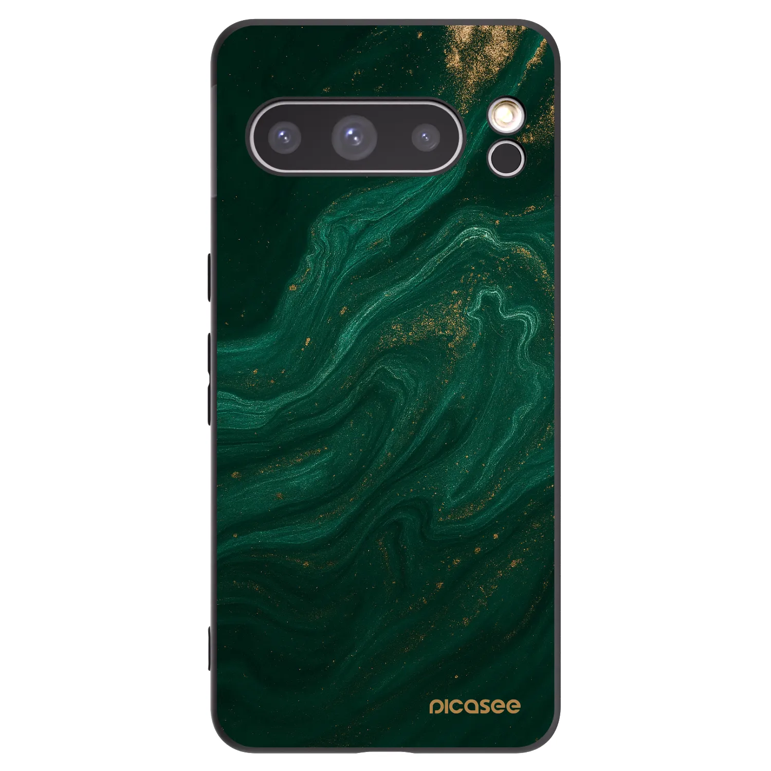 Picasee fekete szilikon tok az alábbi mobiltelefonokra Google Pixel 8 Pro - Green
