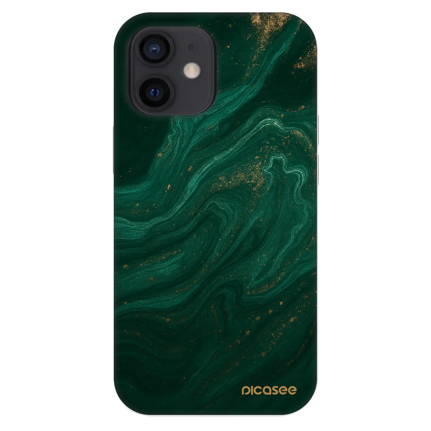 Picasee Fashion Case Apple iPhone 12 mini - Green