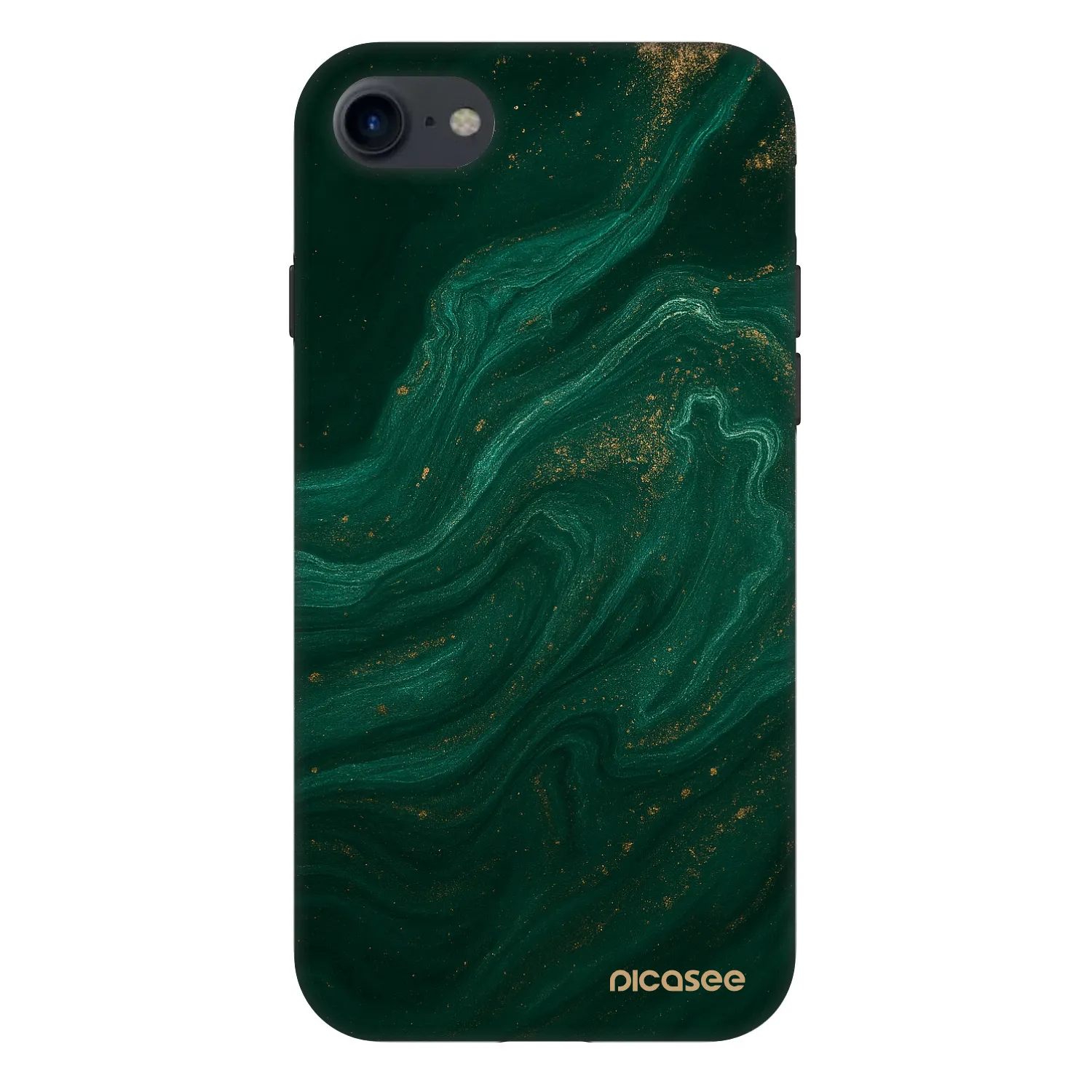 Picasee Fashion Case Apple iPhone SE 2022 - Green