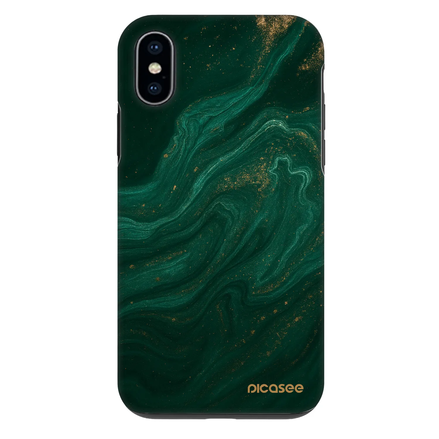 Picasee Fashion Case Apple iPhone X/XS - Green
