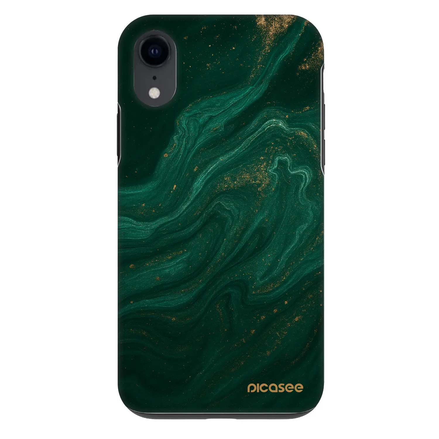 Picasee Fashion Case Apple iPhone XR - Green