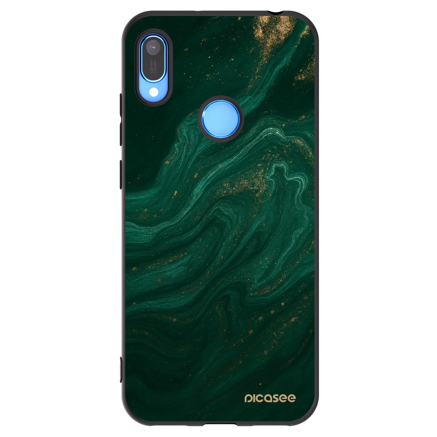 Picasee fekete szilikon tok az alábbi mobiltelefonokra Huawei Y6 2019 - Green