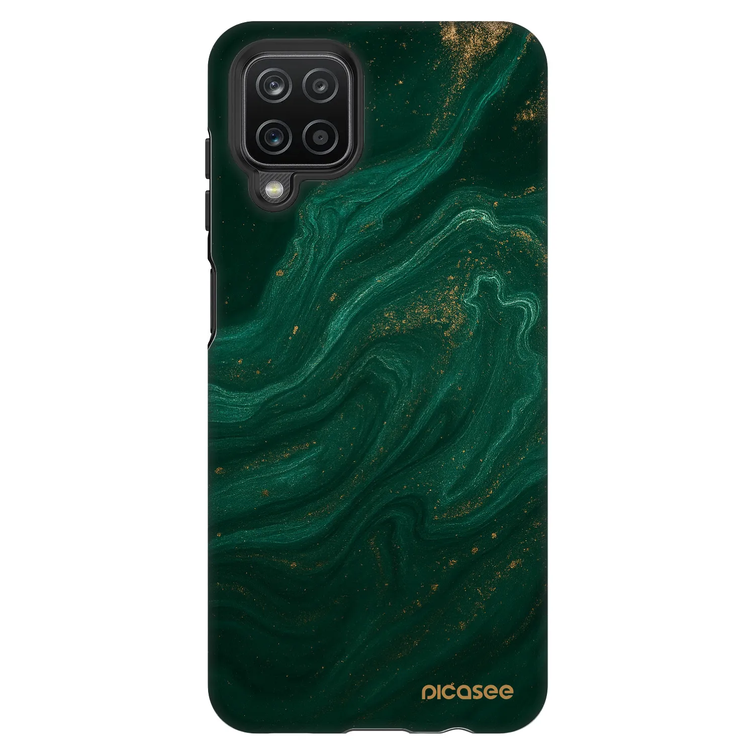 Picasee Fashion Case Samsung Galaxy A12 A125F - Green