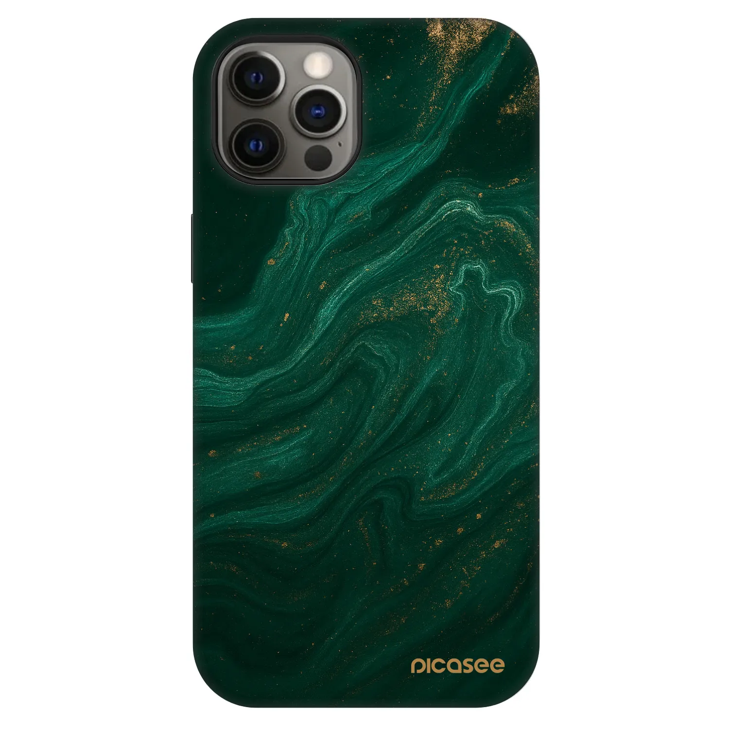 Picasee Fashion Case MagSafe Apple iPhone 12 Pro - Green