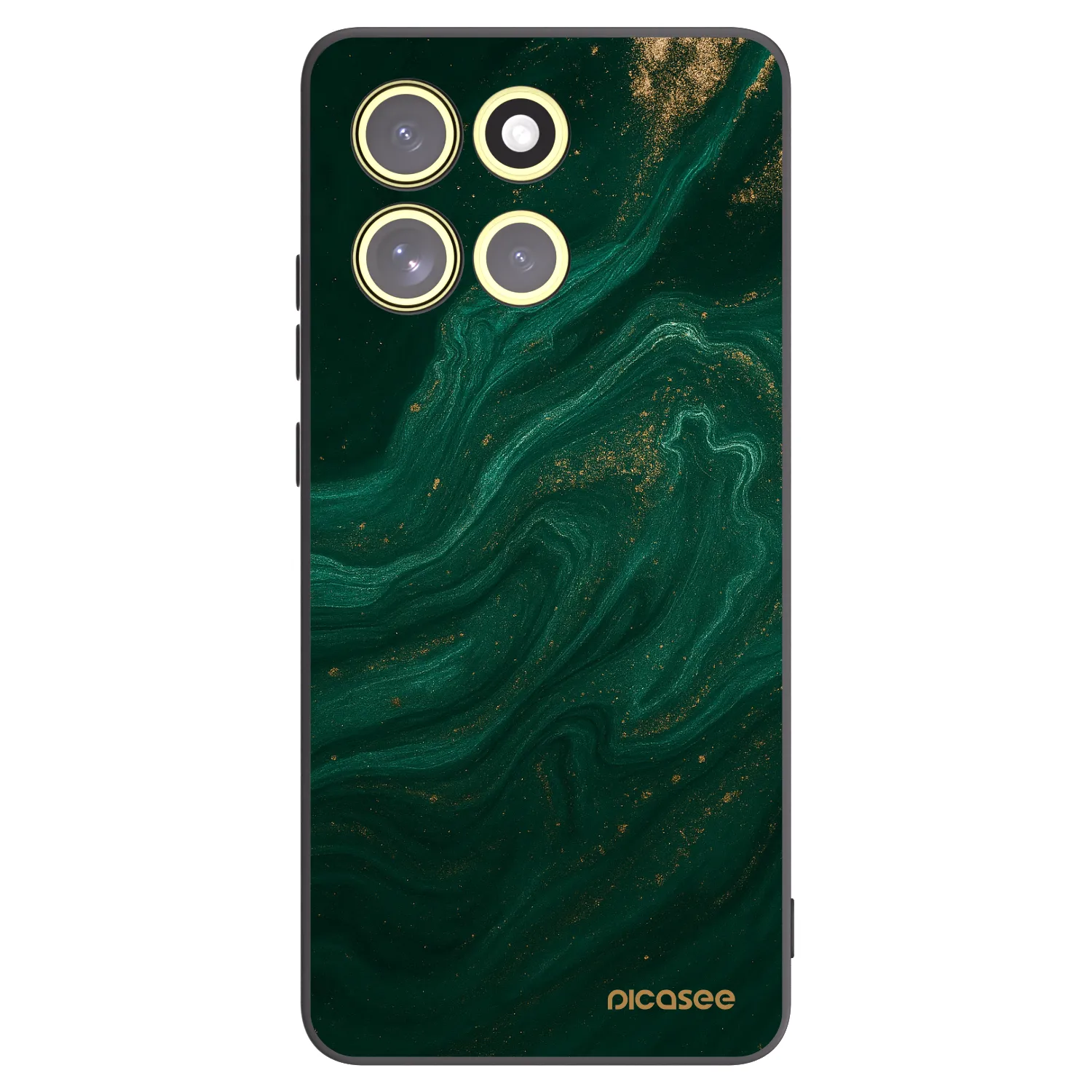 Picasee fekete szilikon tok az alábbi mobiltelefonokra Motorola Moto G86 5G - Green