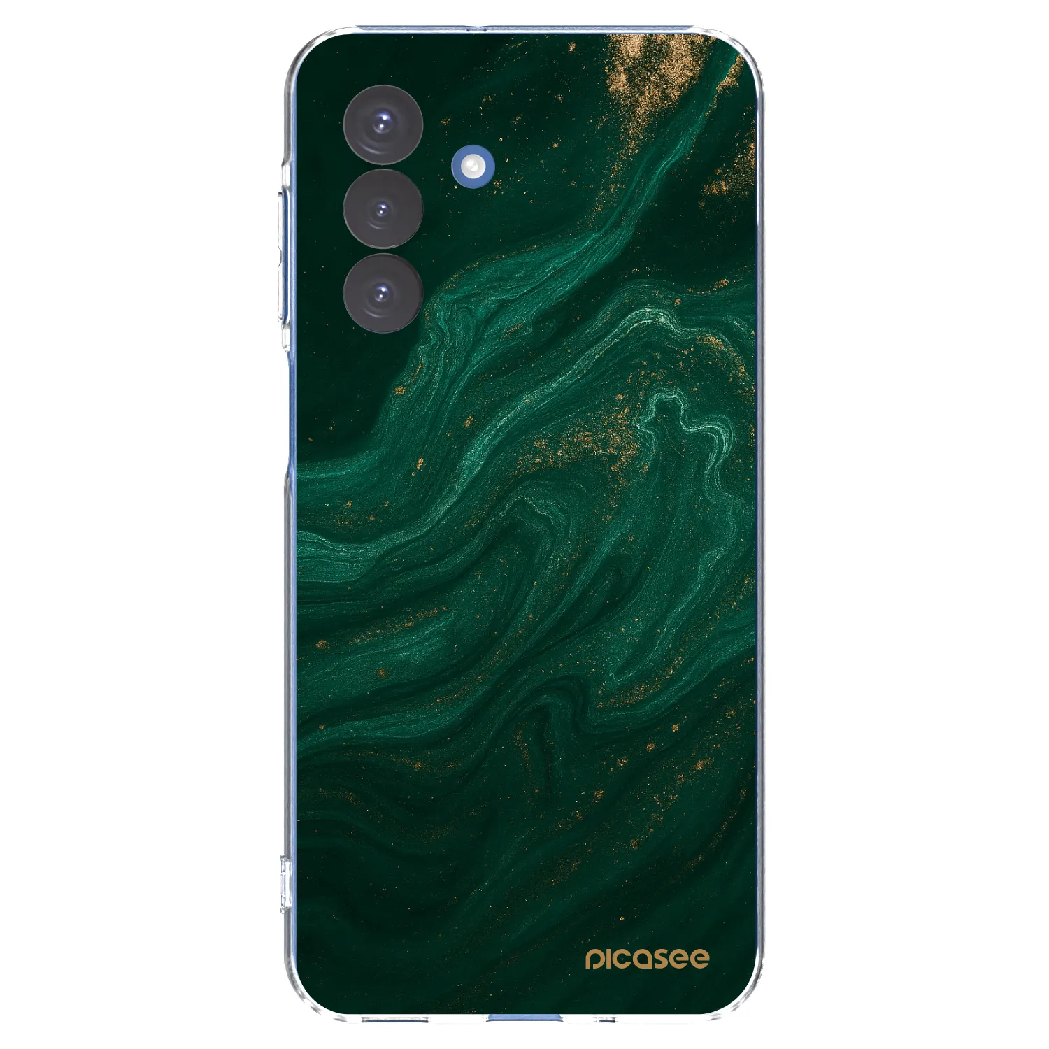 Picasee átlátszó szilikon tok az alábbi mobiltelefonokra Samsung Galaxy A17 5G - Green
