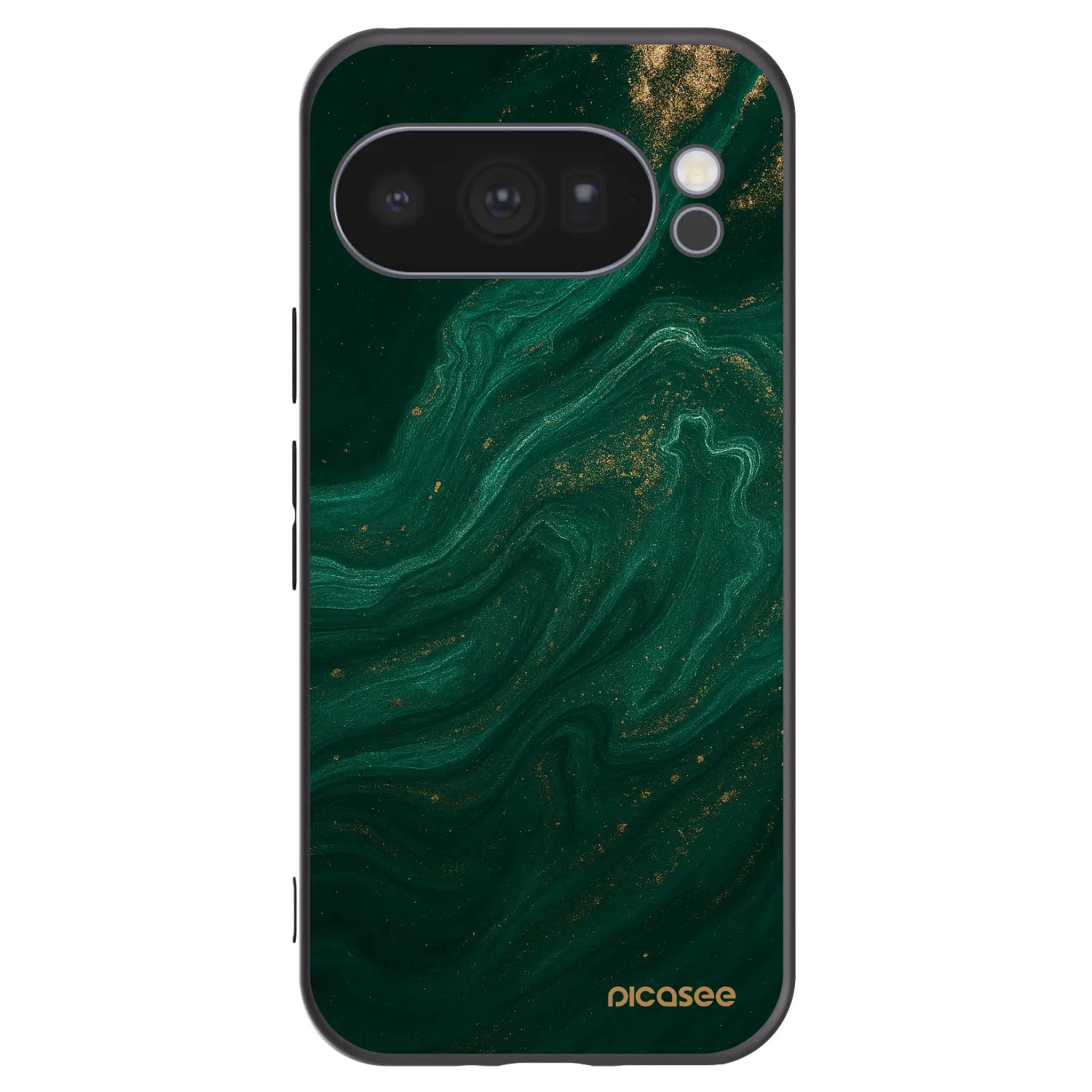 Picasee fekete szilikon tok az alábbi mobiltelefonokra Google Pixel 10 Pro - Green