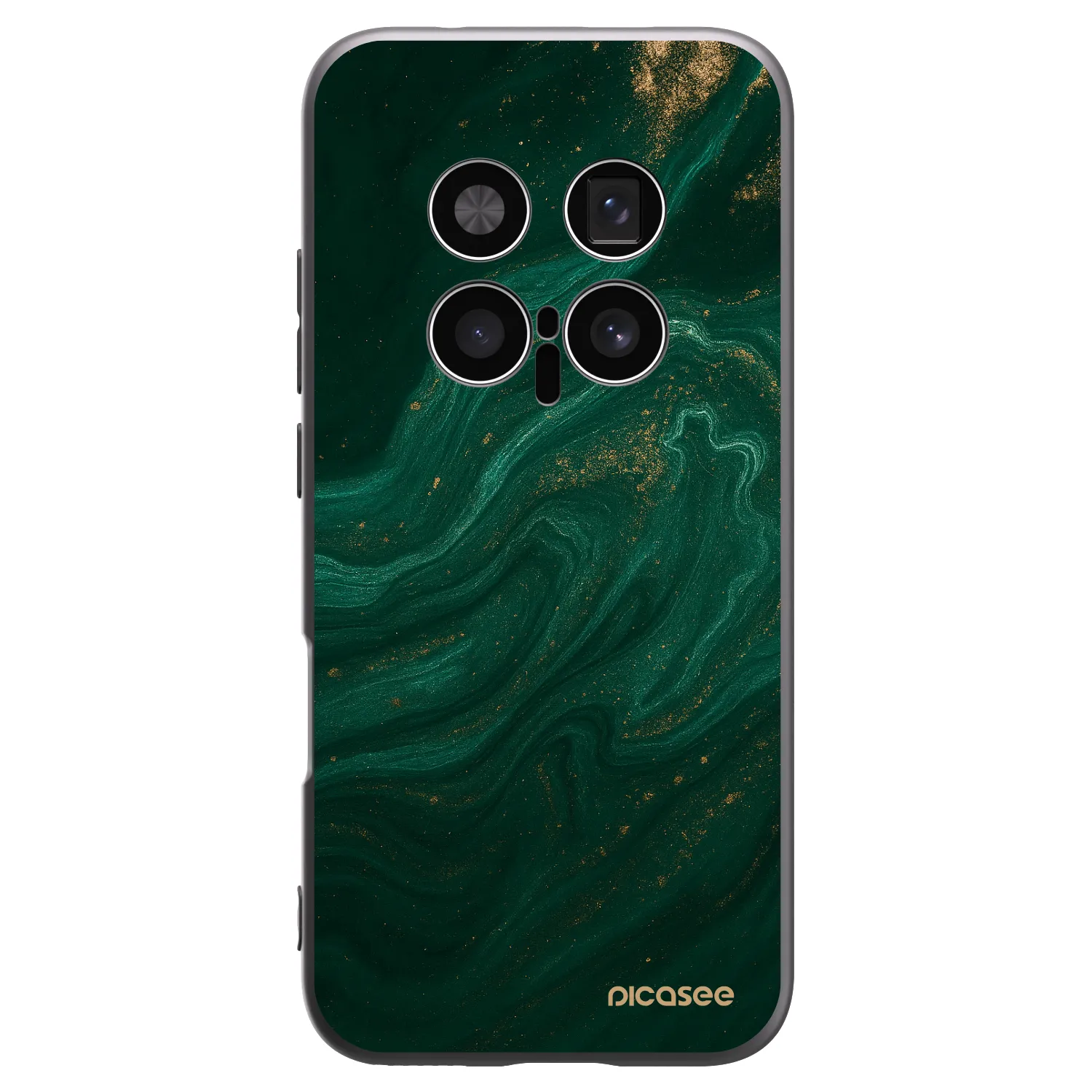 Picasee fekete szilikon tok az alábbi mobiltelefonokra Honor Magic8 Pro 5G - Green