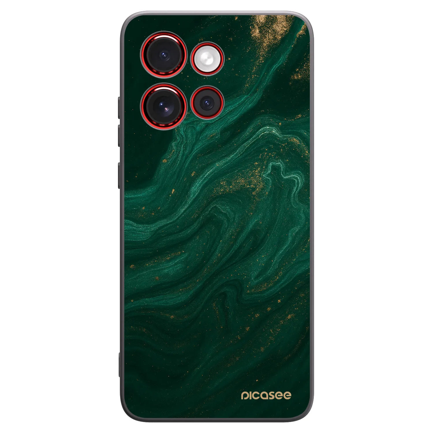 Picasee fekete szilikon tok az alábbi mobiltelefonokra Motorola Edge 60 Neo 5G - Green