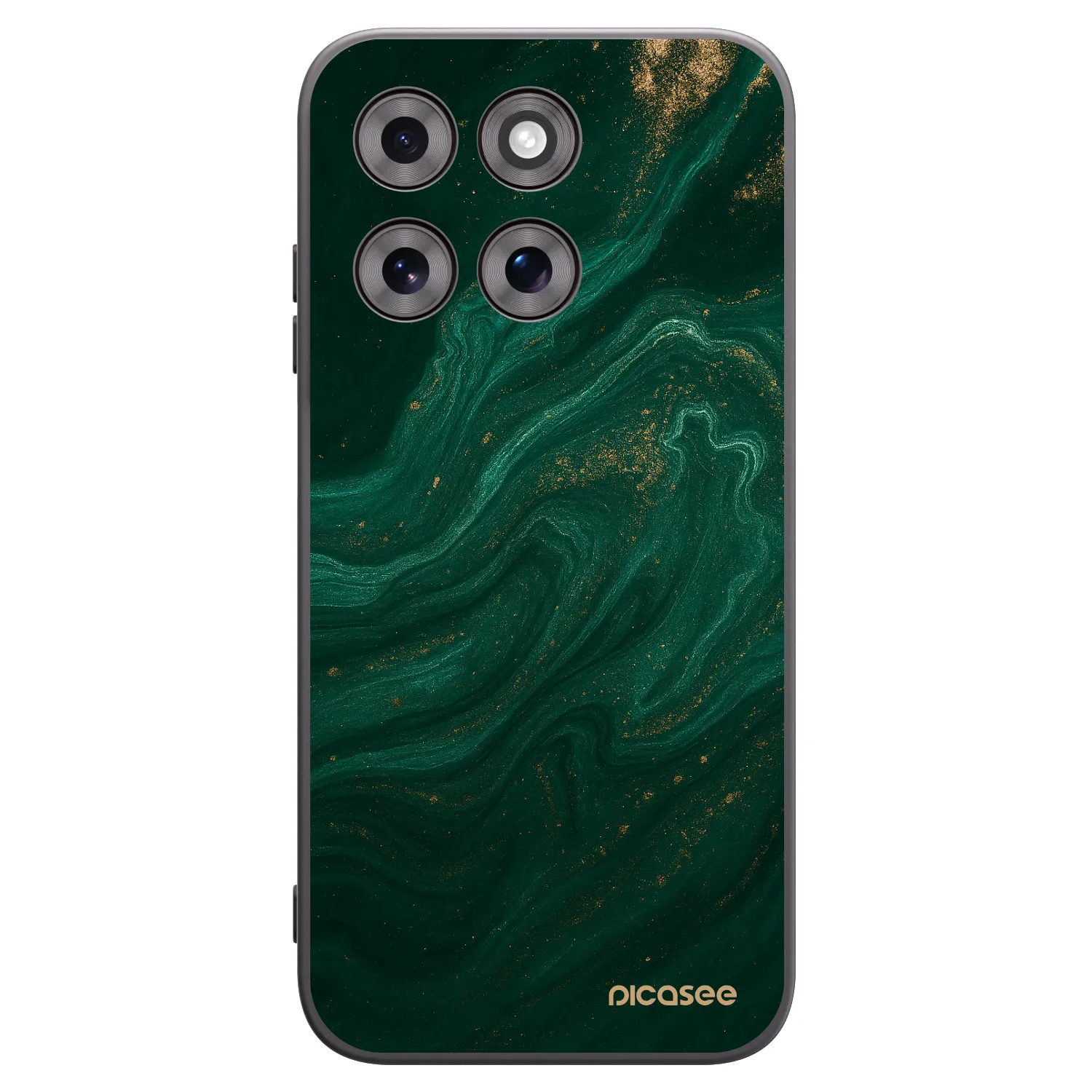 Picasee fekete szilikon tok az alábbi mobiltelefonokra Motorola Moto G77 - Green