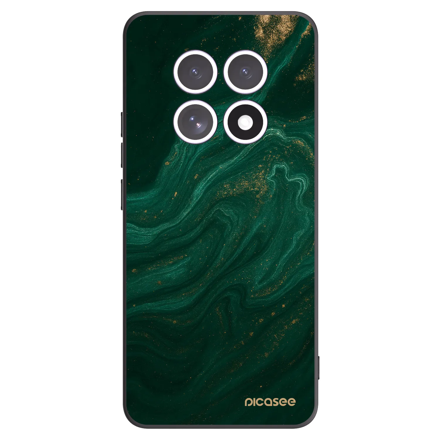 Picasee fekete szilikon tok az alábbi mobiltelefonokra Xiaomi Redmi Note 15 5G - Green