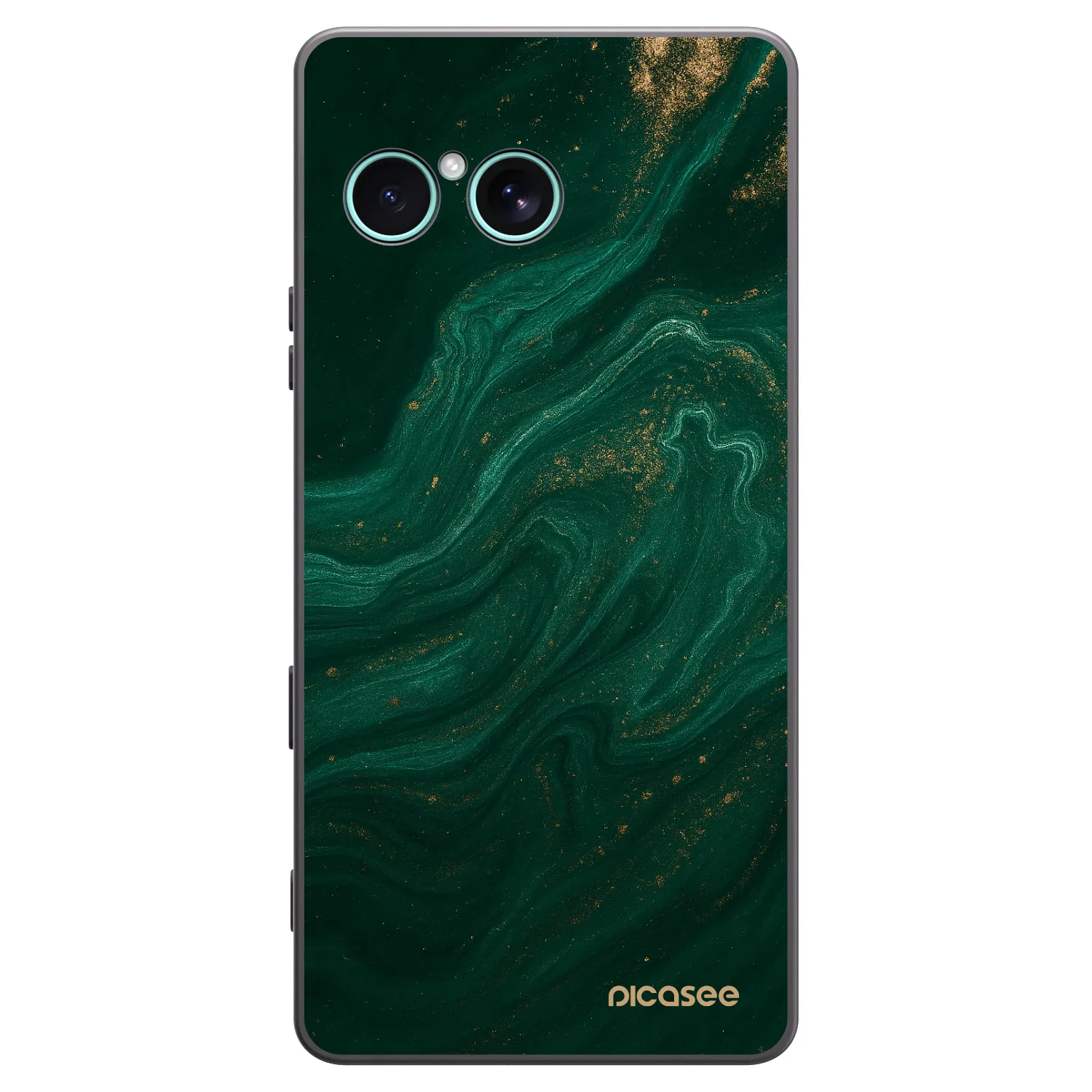 Picasee fekete szilikon tok az alábbi mobiltelefonokra Sony Xperia 10 VII - Green