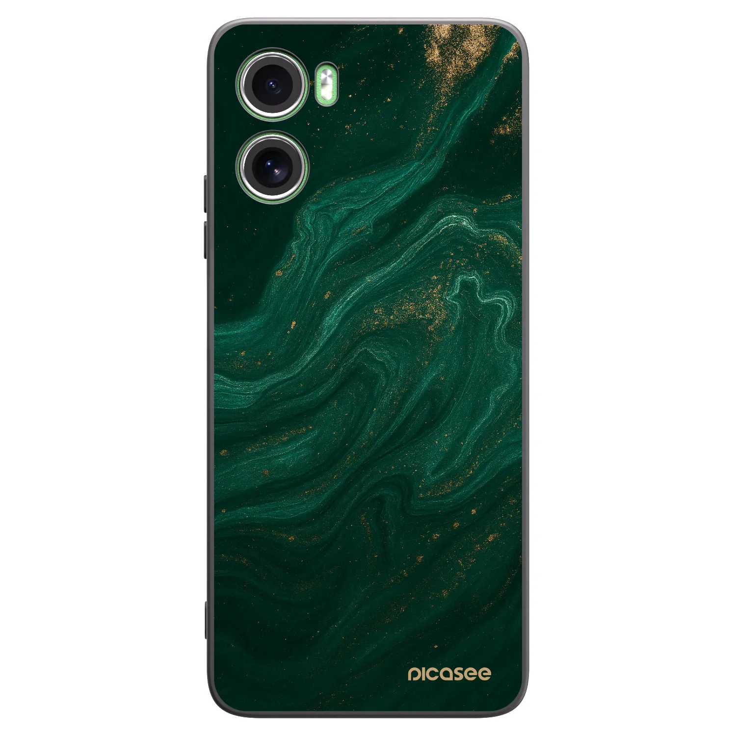 Picasee fekete szilikon tok az alábbi mobiltelefonokra Motorola Moto G06 - Green