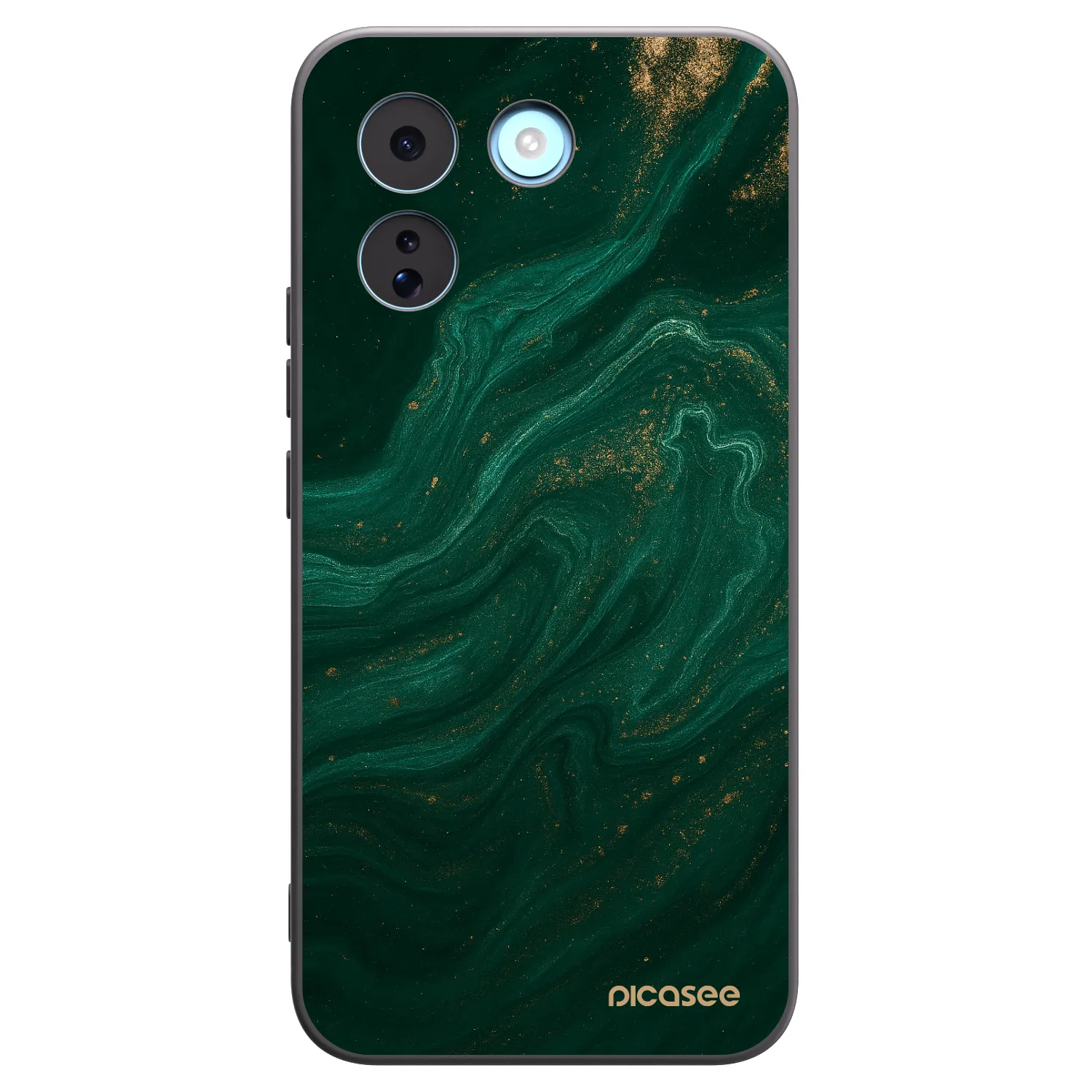 Picasee fekete szilikon tok az alábbi mobiltelefonokra Xiaomi Redmi Note 17 Pro MAX 5G - Green